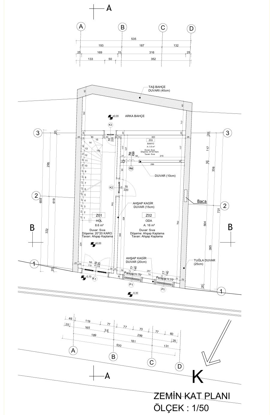 Cibali Restorasyon Projesi - Butik Otel - 2